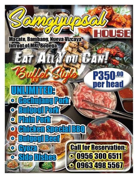 Bryuji's Samgyupsal And Pansitan .